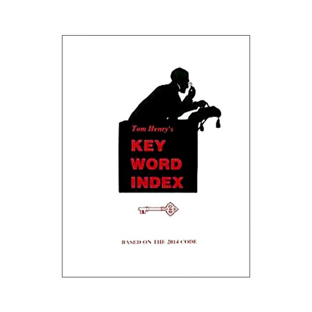Tom Henry’s POCKET SIZE Key Word Index, 2014 NEC