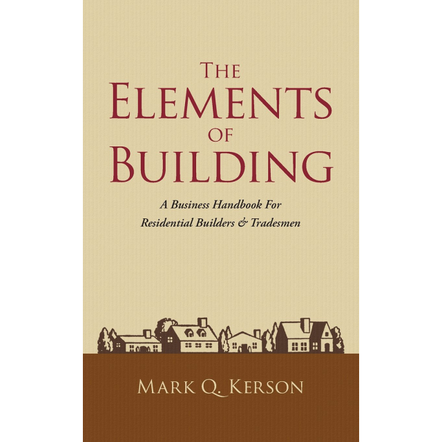 The Elements of Building