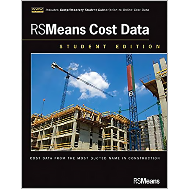 RSMeans Cost Data, Student Edition