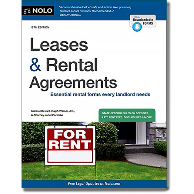 Leases &amp; Rental Agreements 12th Edition
