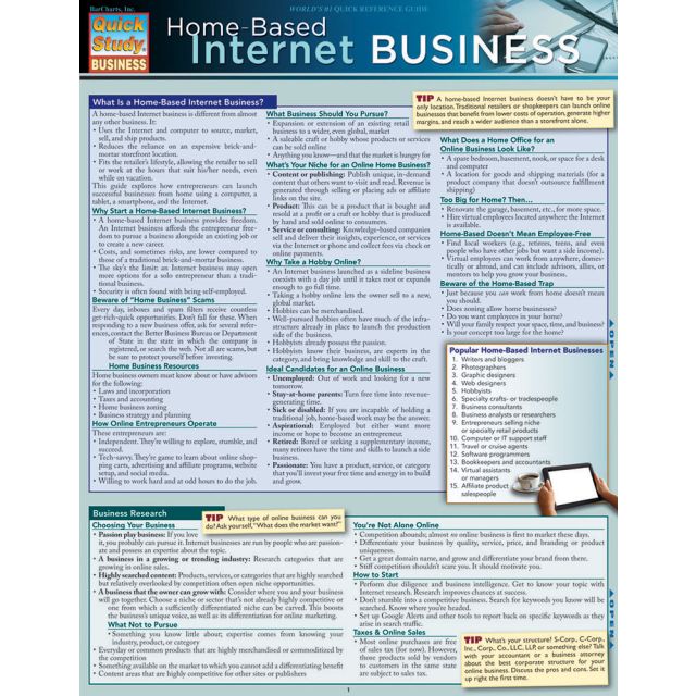 QUICK STUDY: HOME BASED INTERNET BUSINESS