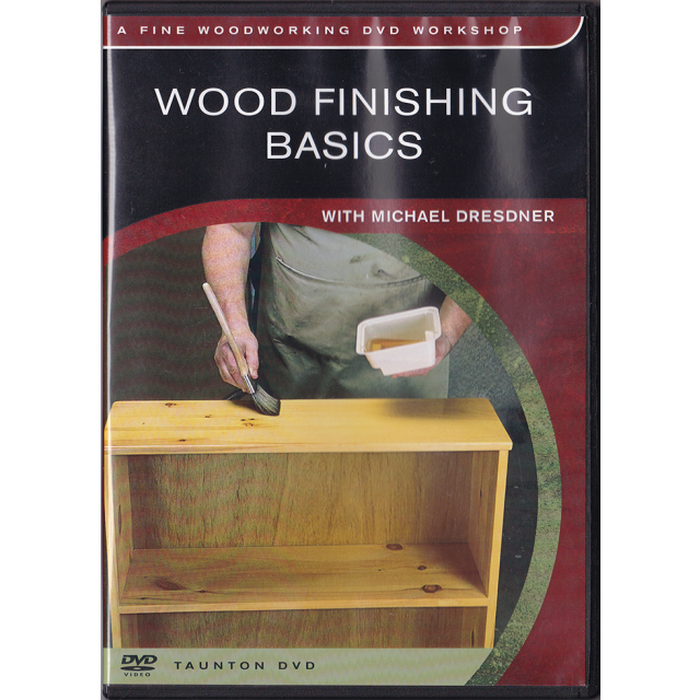 Wood Finishing Basics DVD with Michael Dresdner