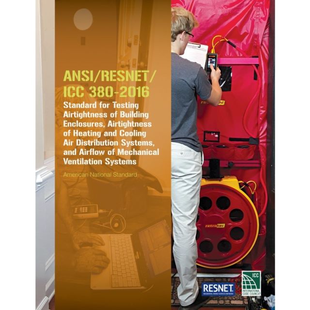 ANSI/RESNET/ICC 380-2016