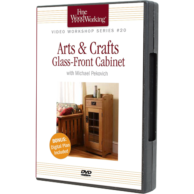 Arts and Crafts Glass-Front Cabinet DVD
