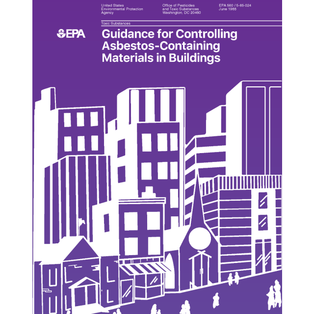 Guidance for Controlling Asbestos-Containing Materials in Buildings
