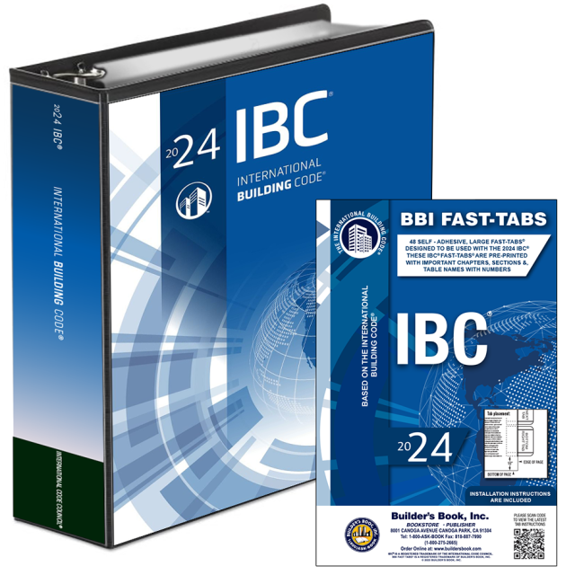 International Building Code (IBC) Loose Leaf &amp; IBC Fast-Tabs + Free Quick-Card at checkout!