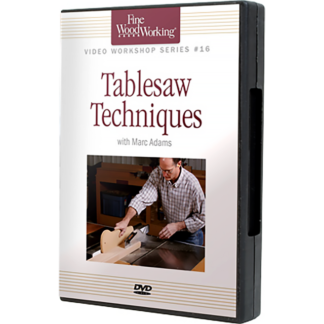 Tablesaw Techniques DVD