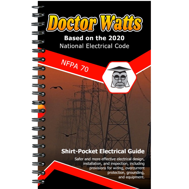 Dr. Watts Pocket Electrical Guide Based on the NEC 2020