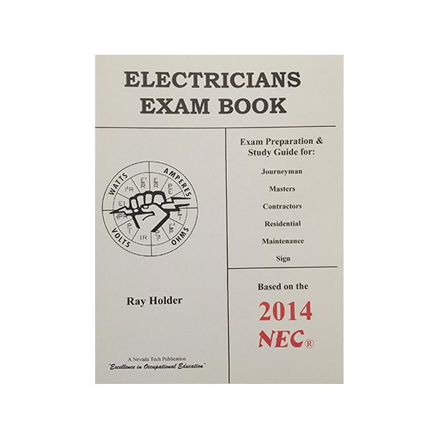 2014 Electricians Exam Book by Ray Holder (2 COPIES LEFT)