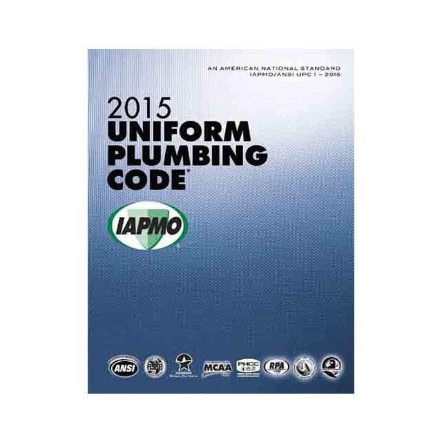 2015 Uniform Plumbing Code softcover
