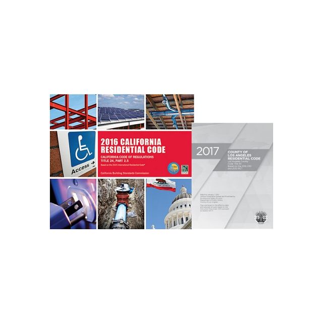2017 County of Los Angeles Residential Code - Complete Code