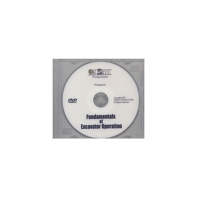 Fundamentals of Excavator Operation DVD