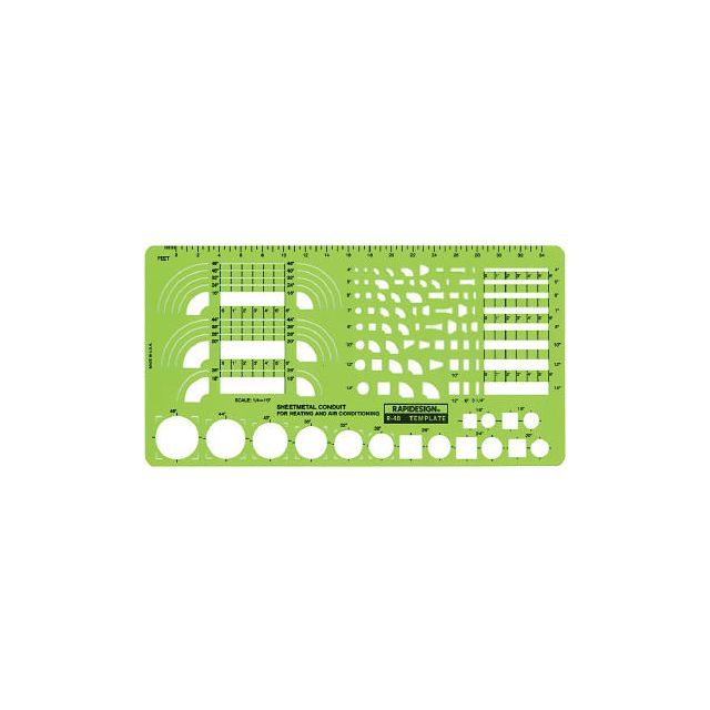 Sheet Metal Conduit Template