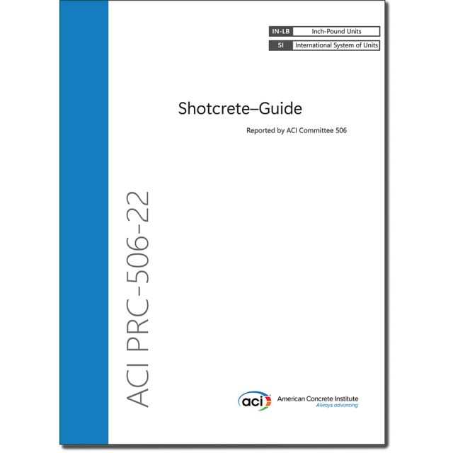 ACI PRC-506-22 Shotcrete-Guide
