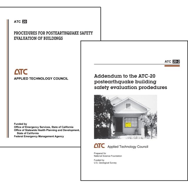 Procedures for Post Earthquake Safety Evaluation of Buildings &amp; Addendum
