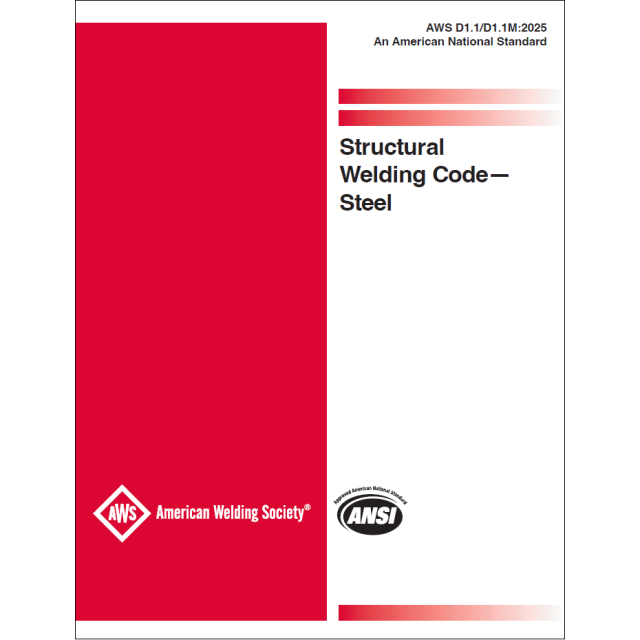 AWS D1.1/D1.1M: Structural Welding Code - Steel