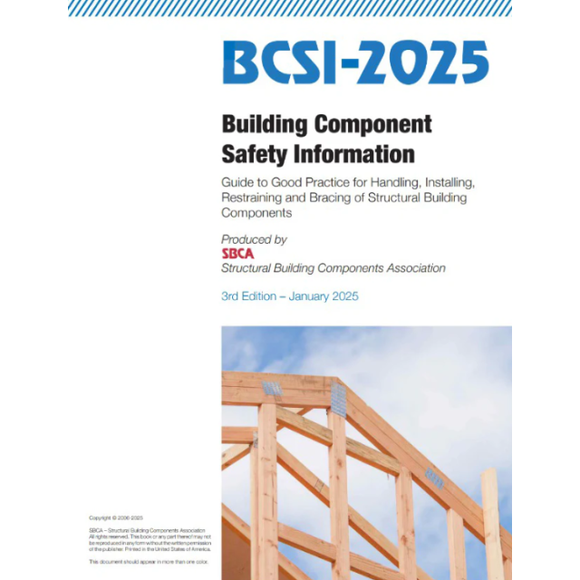 Building Component Safety Information Guide 2025 Edition