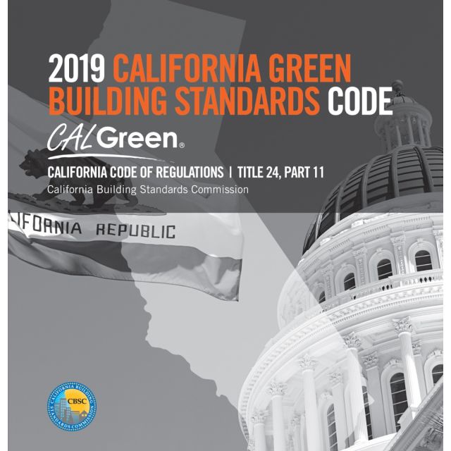 2019 California Green Building Code LL (ONLY 5 COPIES LEFT!)