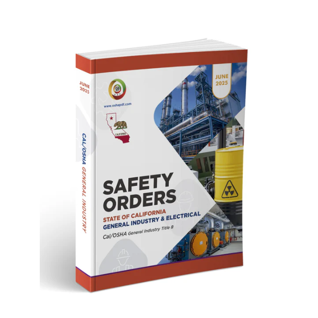 CAL/OSHA General Industry June 2025 Book