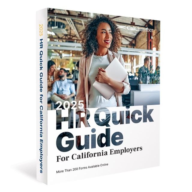 HR Quick Guide for California Employers 2025