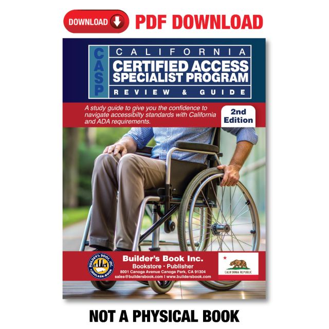 California Certified Access Specialist Program (CASp) Review & Guide 2022 Edition - PDF DOWNLOAD