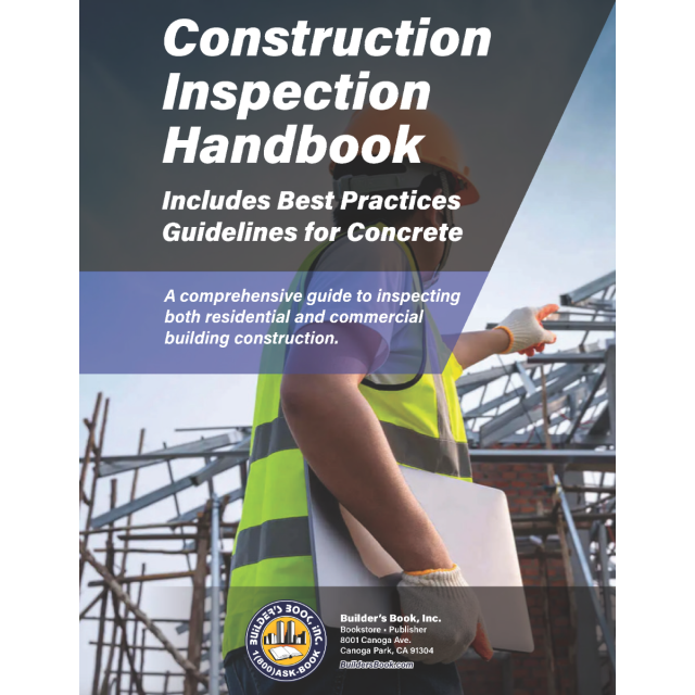 Construction Inspection Handbook: Includes Best Practices Guidelines for Concrete