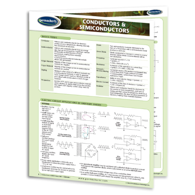 Conductors &amp; Semiconductors - Engineering Quick Reference Guide