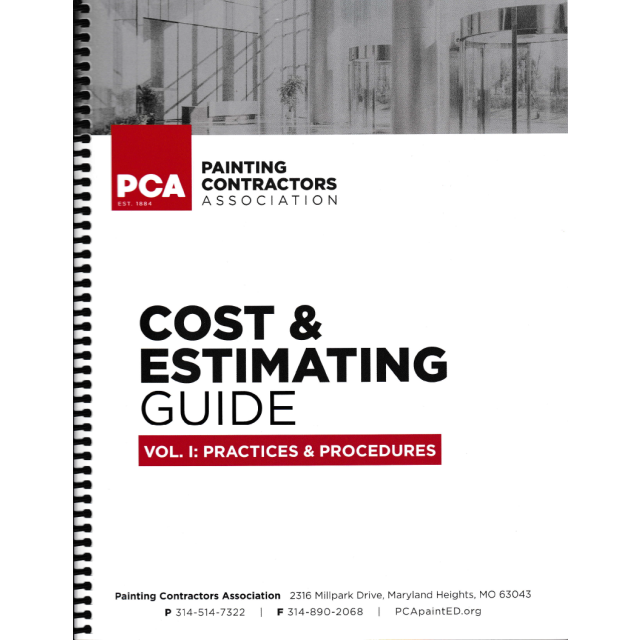 PCA Cost & Estimating Guide - Vol. I: Practices & Procedures