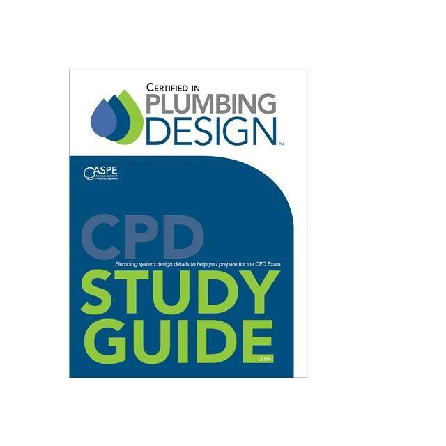 Certified Plumbing Design CPD Study Guide 2024