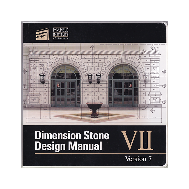 Dimension Stone Design Manual Version 7