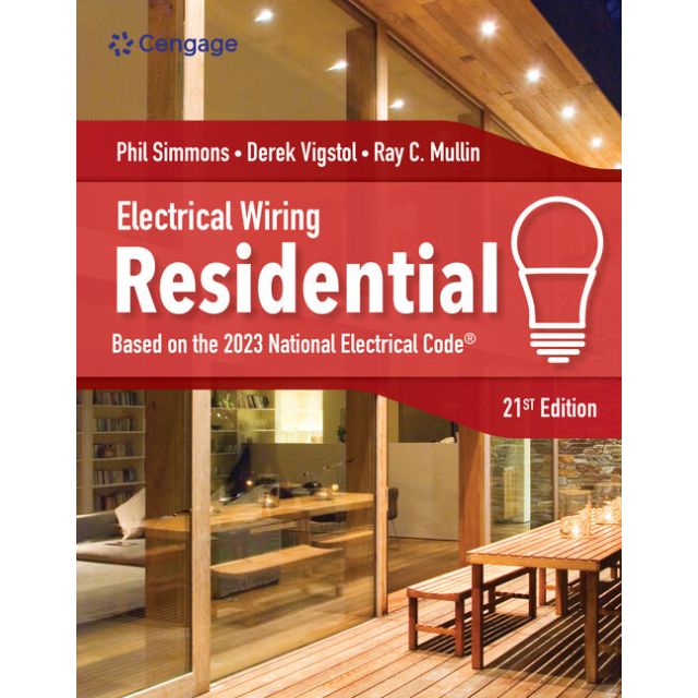 Electrical Wiring Residential 21st Edition 2023 NEC