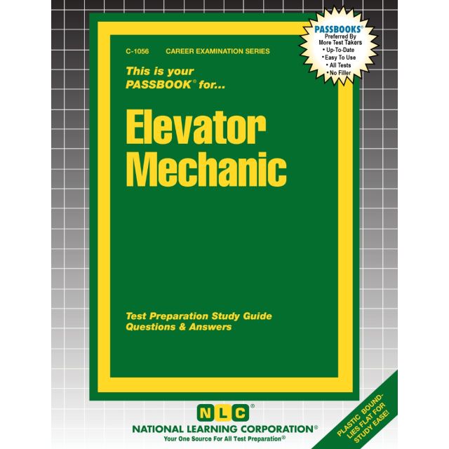 Elevator Mechanic Passbook (C-1056) 