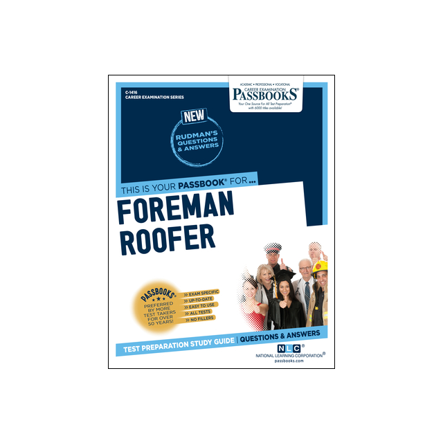 Foreman Roofer (C-1416): Passbooks Study Guide
