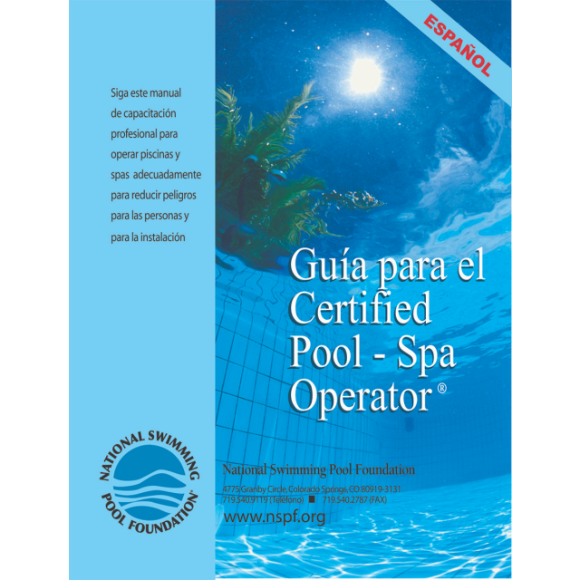 Guia para el Certified Pool - Spa Operator
