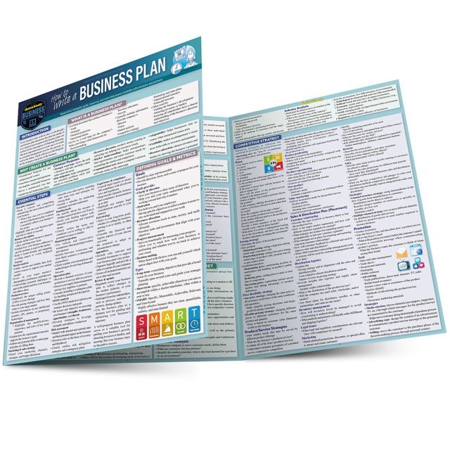 QuickStudy How to Write a Business Plan Laminated Reference Guide