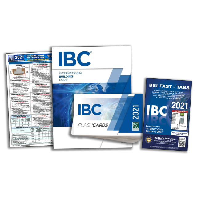 2021 International Building Code Publications COMBO - 11% DISCOUNT!