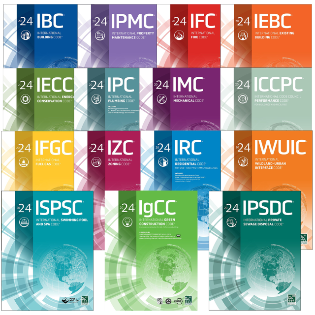 International Code Collection (Includes 15 Soft Cover Codes) 11% DISCOUNT