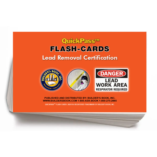Lead Removal Certification QuickPass Flash-Cards