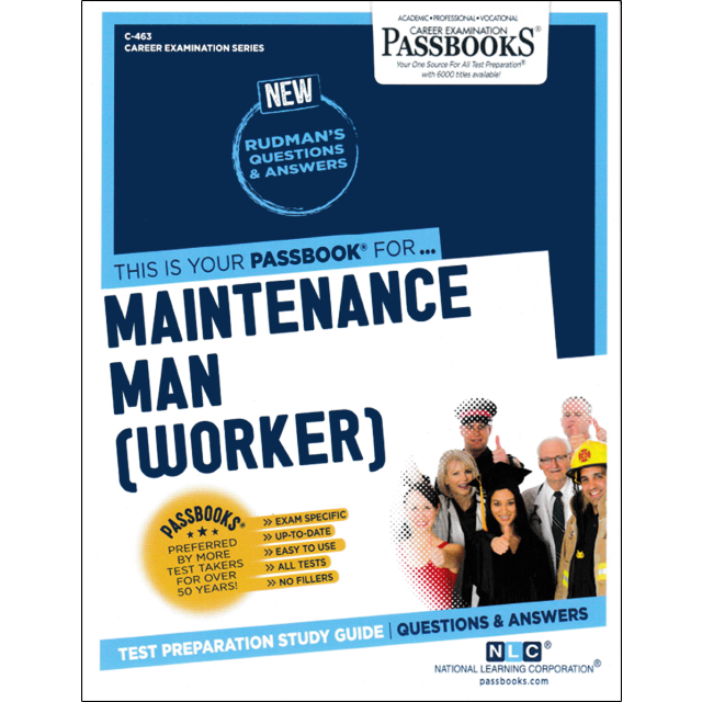 Maintenance Man (Worker) Passbook Career Examination Series