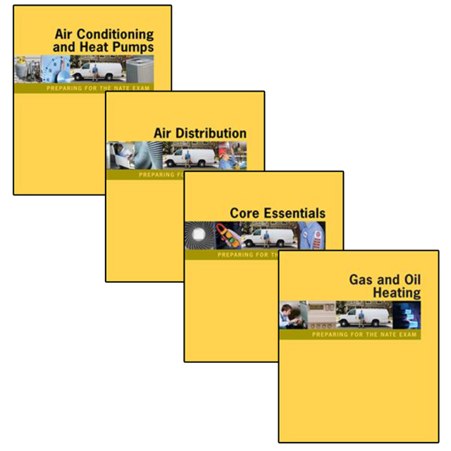 Preparing for the NATE Exam Guide Combo 1-4 (12% Discount!)