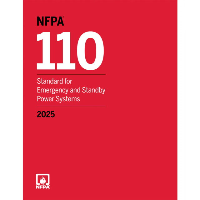 NFPA 110, Standard for Emergency and Standby Power Systems 