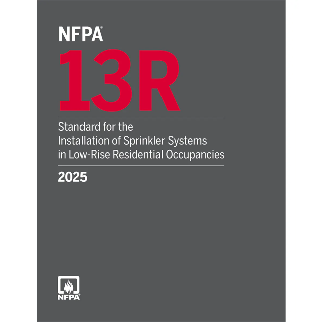 NFPA 13R, Standard for the Installation of Sprinkler Systems in Low-Rise Residential Occupancies