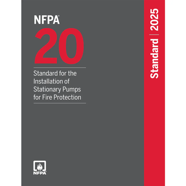NFPA 20, Standard for the Installation of Stationary Pumps for Fire Protection
