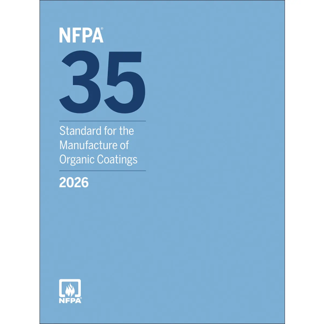 NFPA 35, Standard for the Manufacture of Organic Coatings