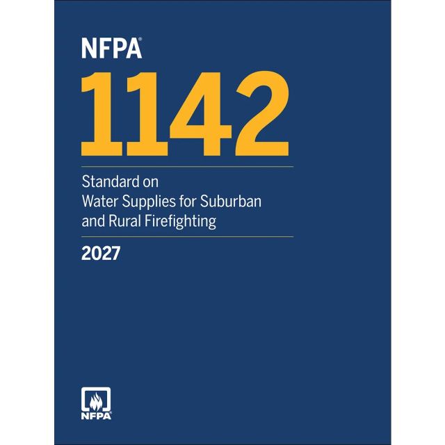 NFPA 1142, Standard on Water Supplies for Suburban and Rural Firefighting