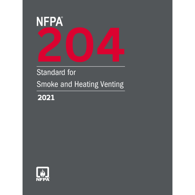 NFPA 204, Standard for Smoke and Heating Venting