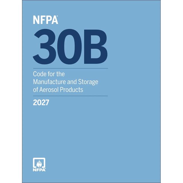 NFPA 30B, Code for the Manufacture and Storage of Aerosol Products