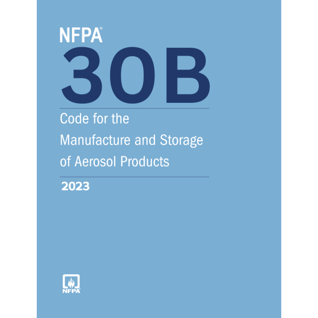 NFPA 30B, Code for the Manufacture and Storage of Aerosol Products