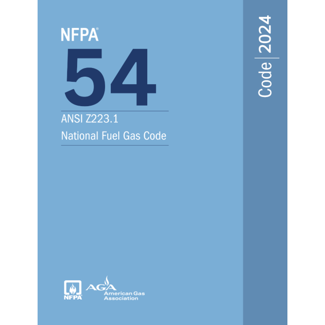 NFPA 54/ANSI Z223.1, National Fuel Gas Code