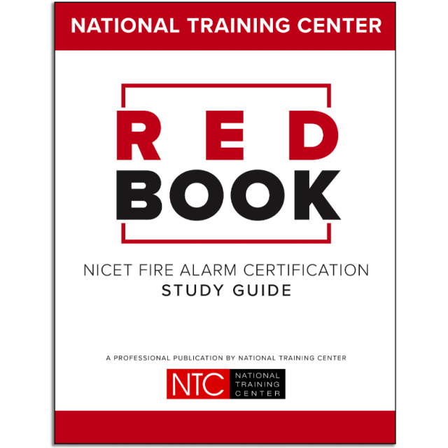 NTC Red Book 2025, NICET Fire Alarm Certification Study Guide